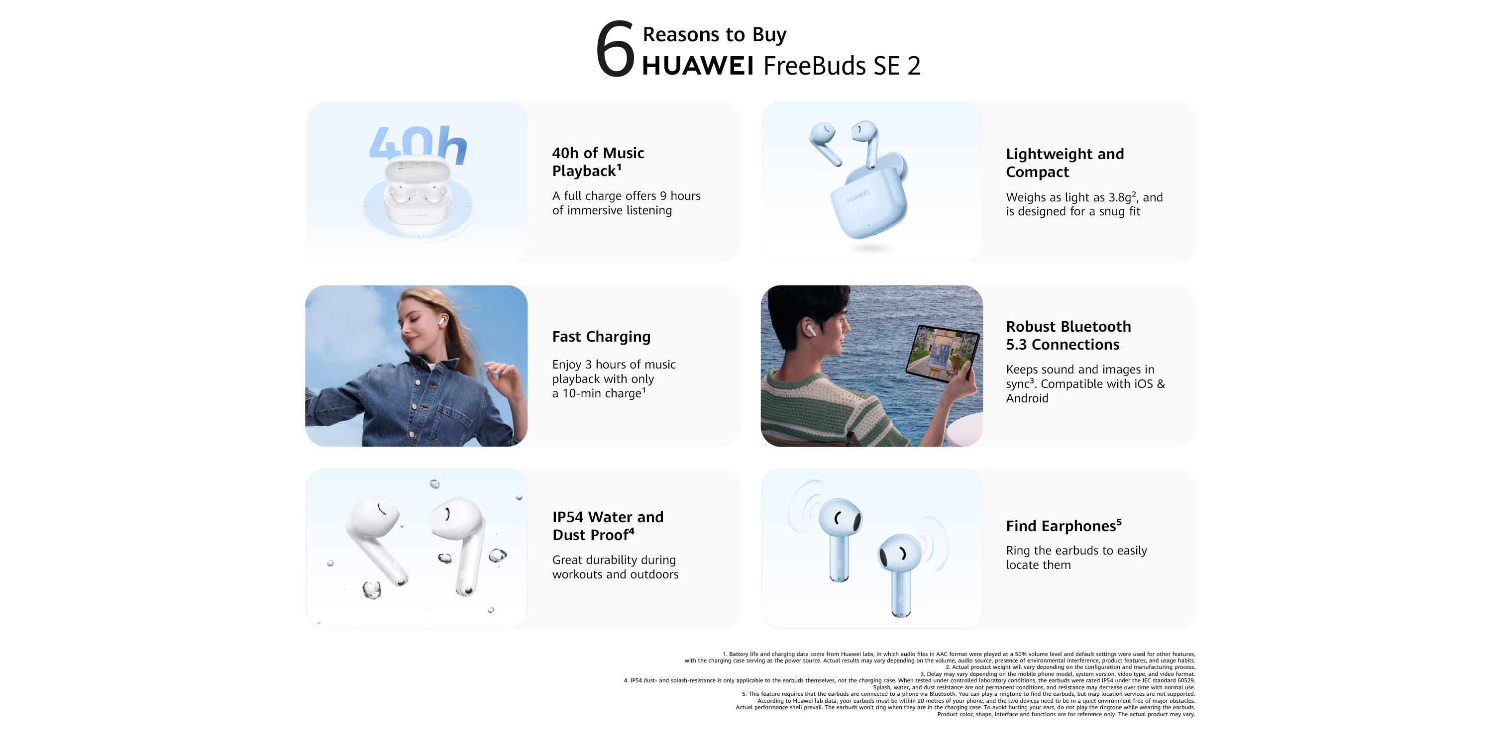 User manual Huawei FreeBuds SE 2 (English - 46 pages)